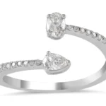 Eternal Embrace Diamond Bypass Ring