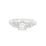 Timeless Five-Stone Diamond Engagement Ring