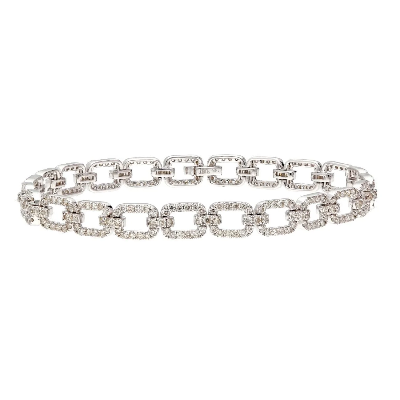 Eternal Radiance Diamond Link Bracelet