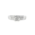 Men’s Three-Row Diamond Wedding Band