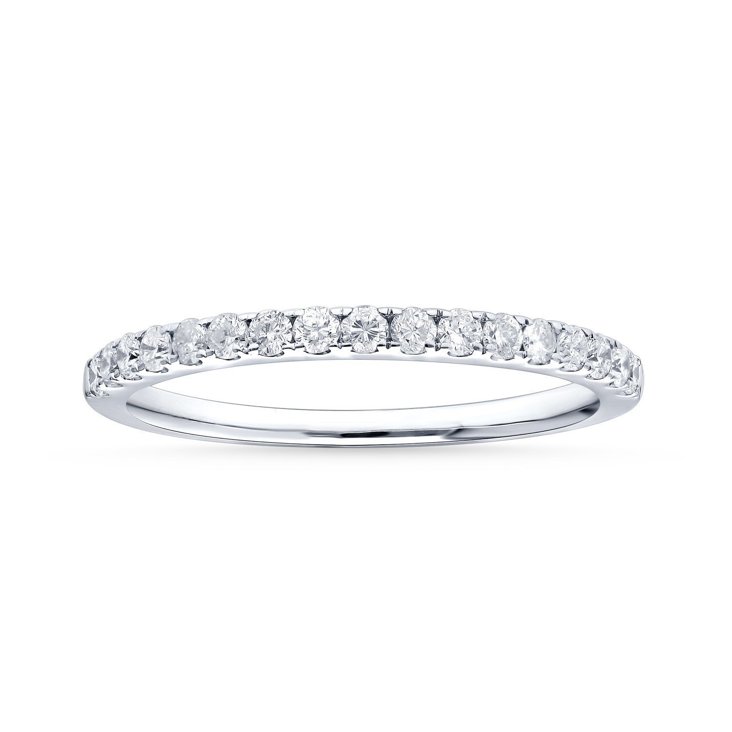 Classic Diamond Half-Eternity Band