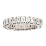 Emerald-Cut Diamond Eternity Band