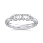 Baguette & Tapered Diamond Accent Ring