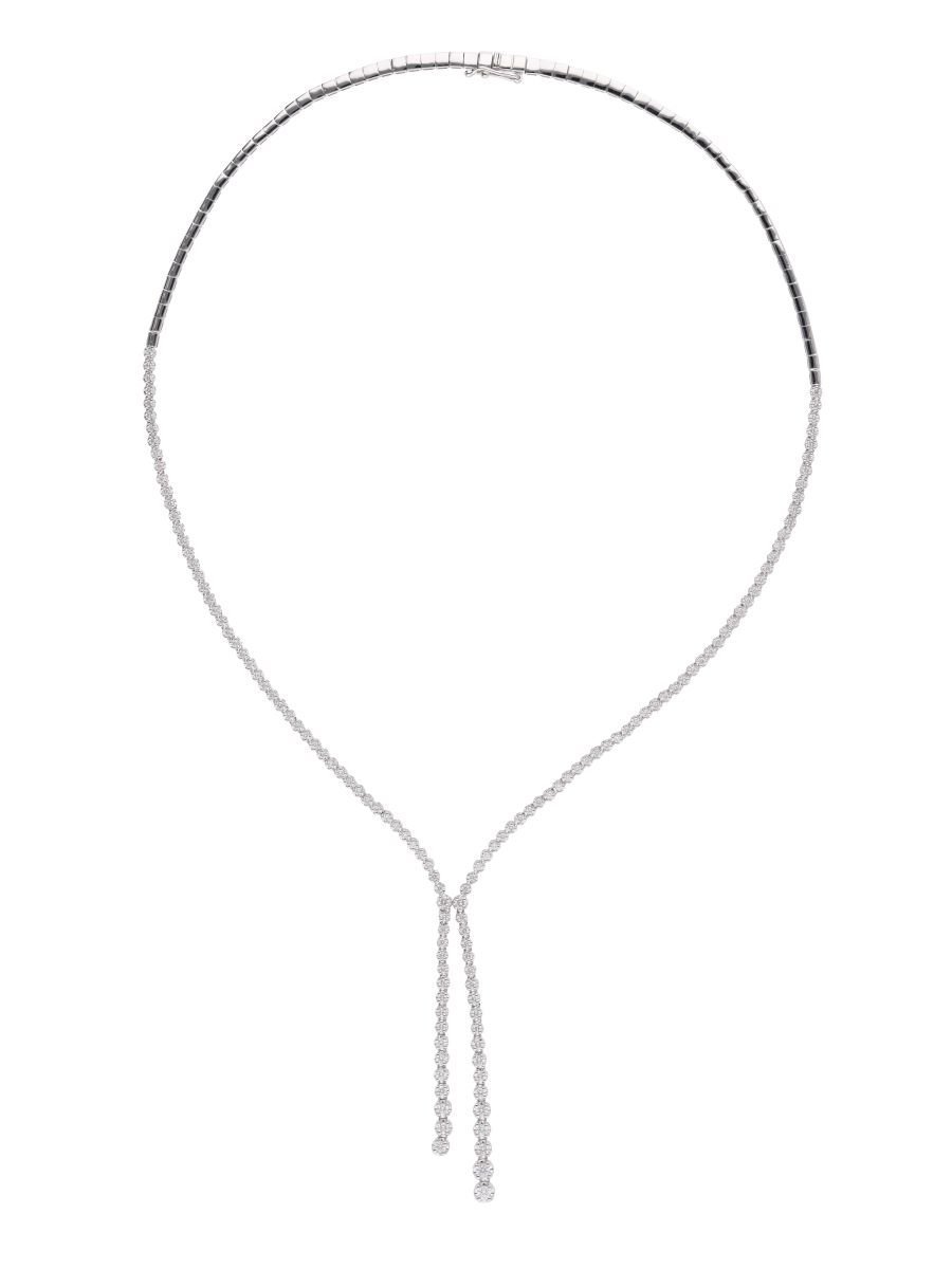 Diamond Lariat Necklace