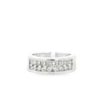 Channel-Set Diamond Anniversary Band