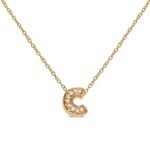 Diamond Initial “C” Pendant Necklace