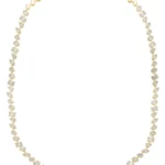 Alternating Cut Diamond Necklace in Yellow Gold