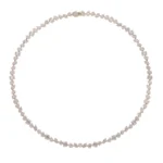 Delicate Faceted Bead Multi Shape Necklace